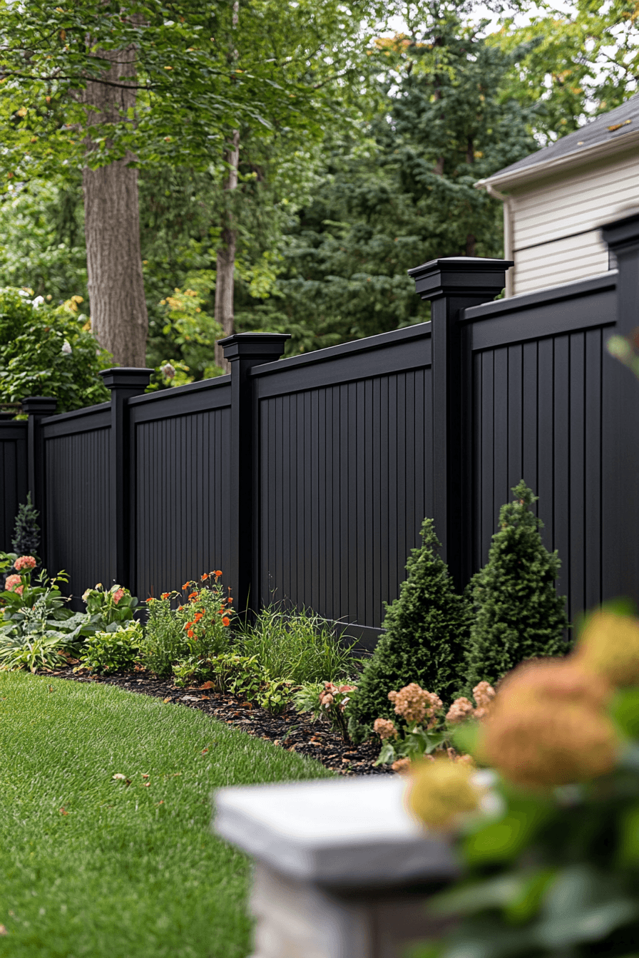 2 tall vertical fence elegance