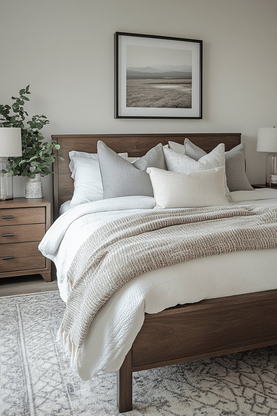 20 simple clean bedroom style