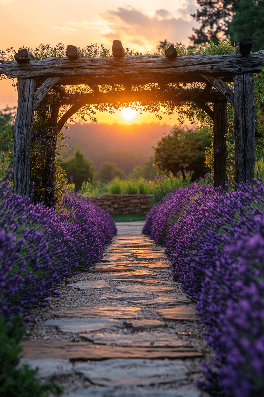 20 soothing lavender garden designs