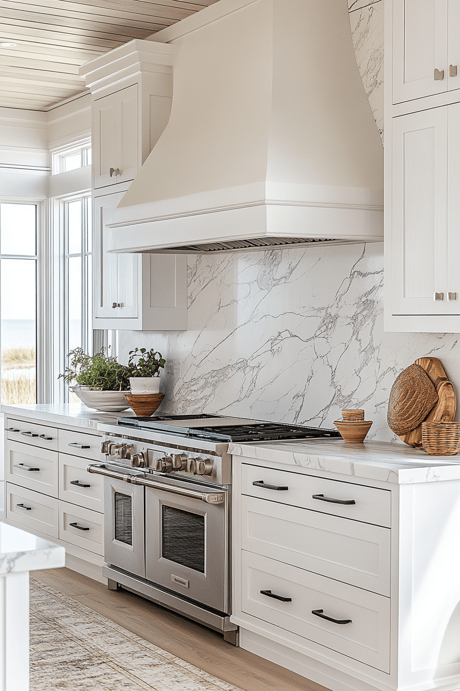 20 stone accent elegant kitchen