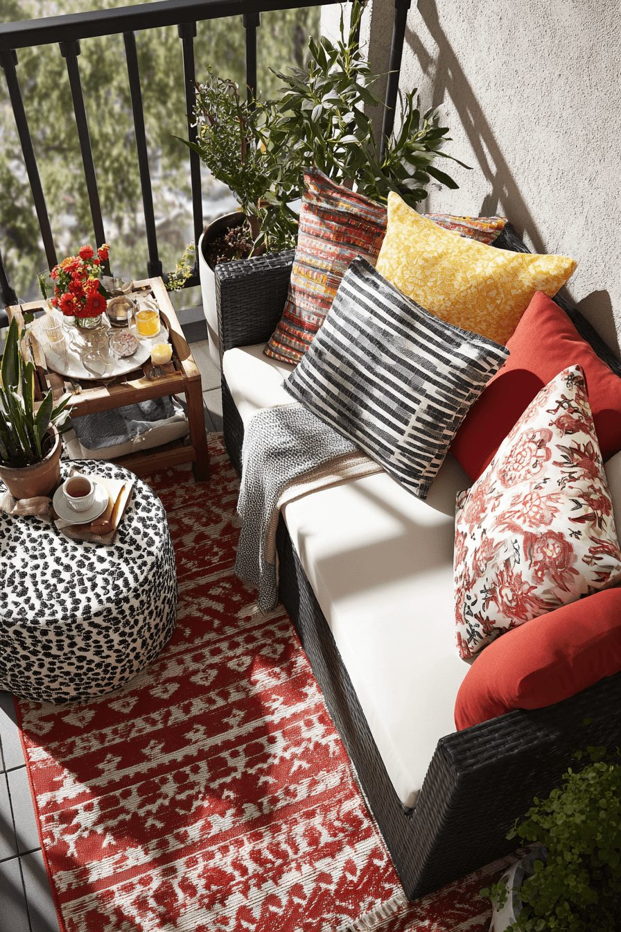 21 playful pattern porch style