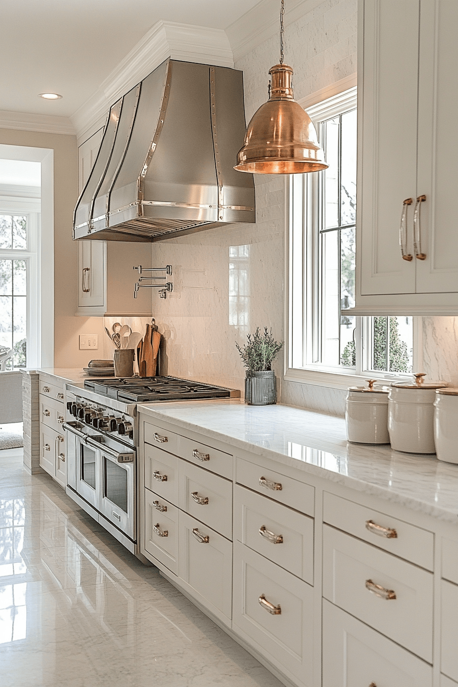 21 refined metal accent kitchen
