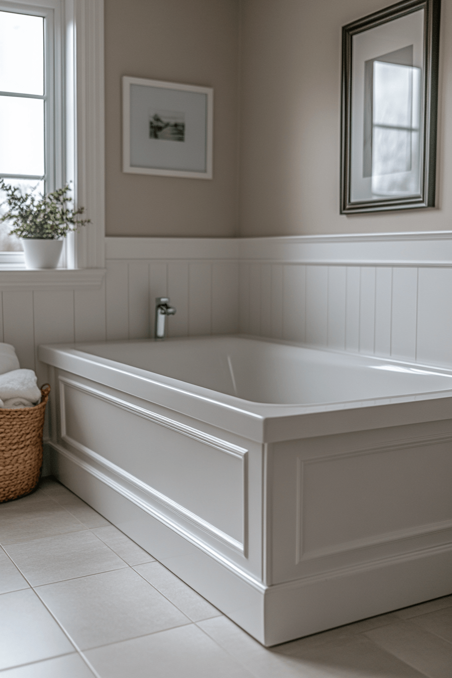 21 structured modern bath layout