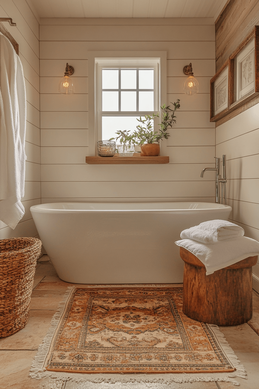 21 timeless cozy bath space