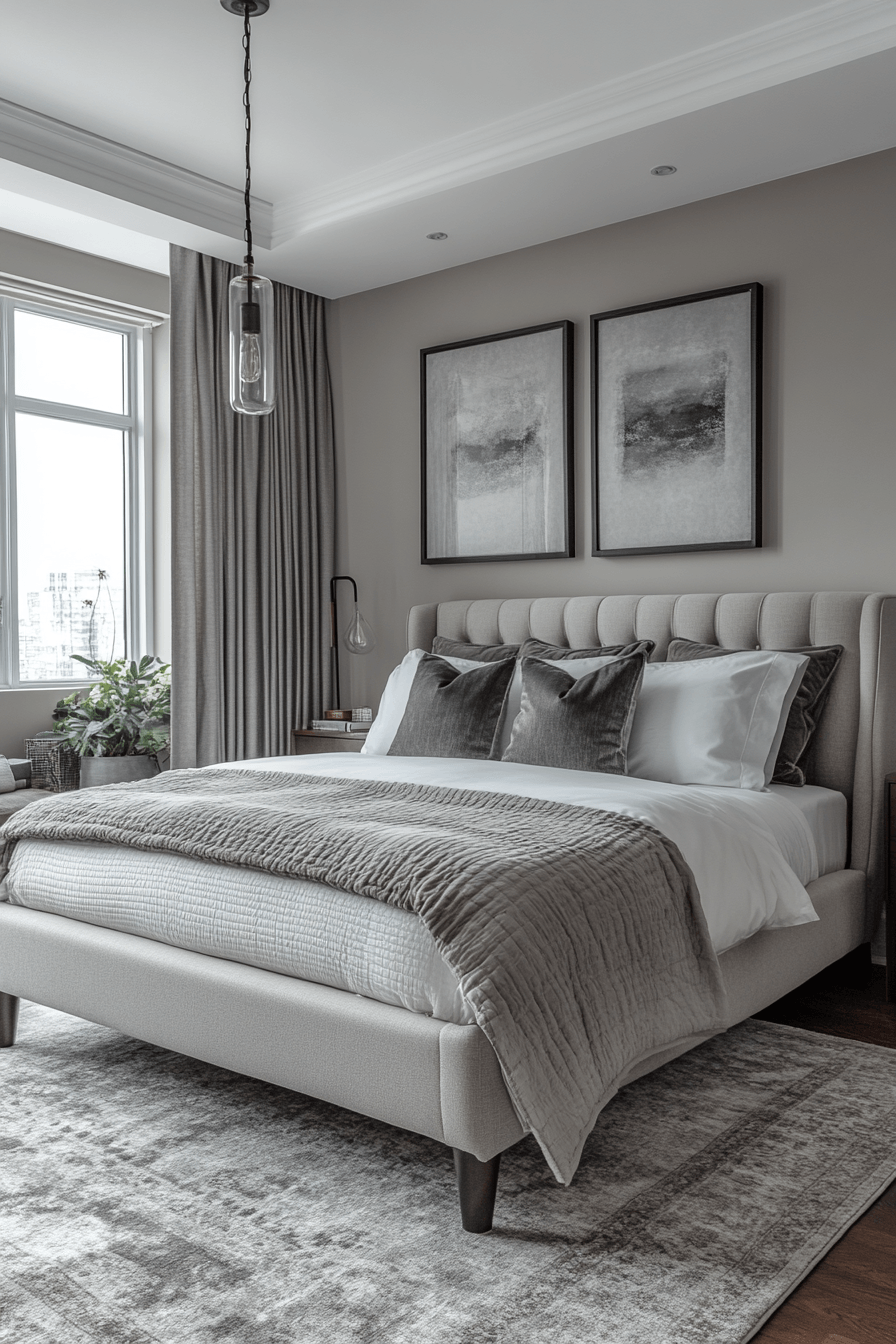 21 tonal layered bedroom design