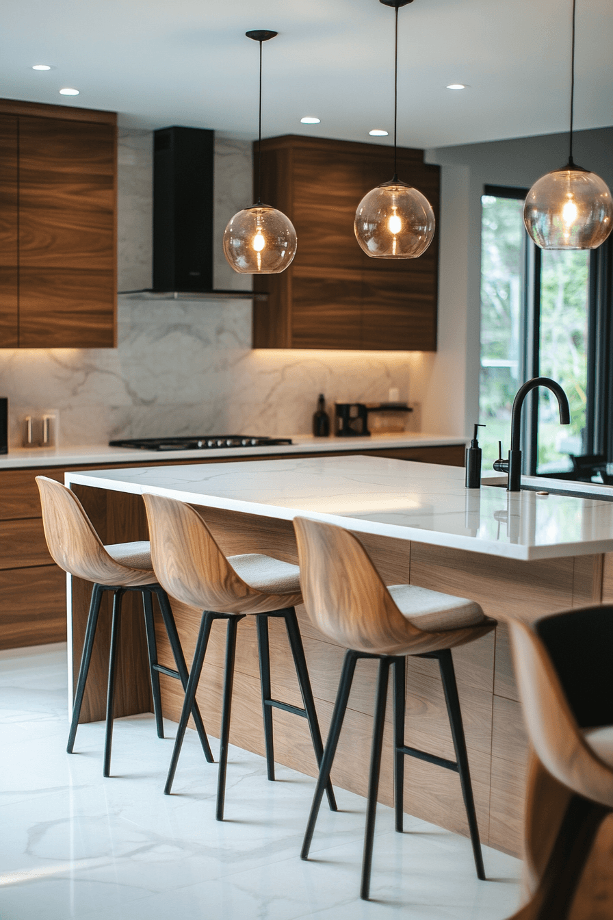 21 warm modern kitchen appeal