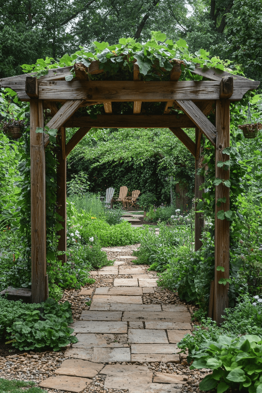 22 fresh herb garden arbors