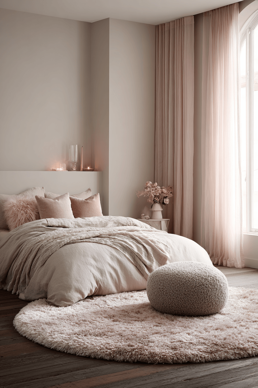 22 minimal calm feminine bedroom