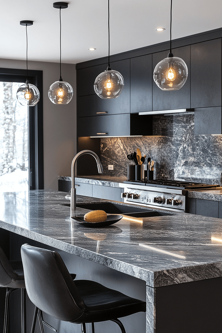 22 slate gray modern granite