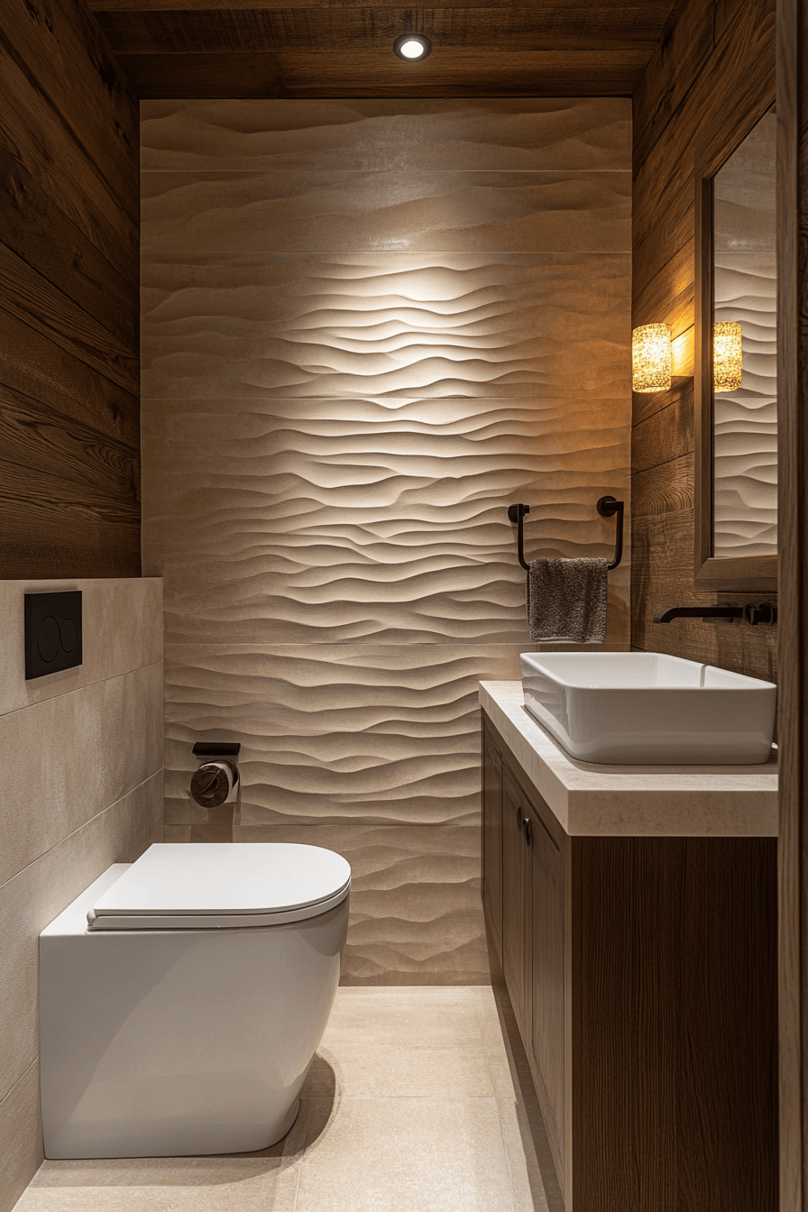 23 dimensional wall texture styling