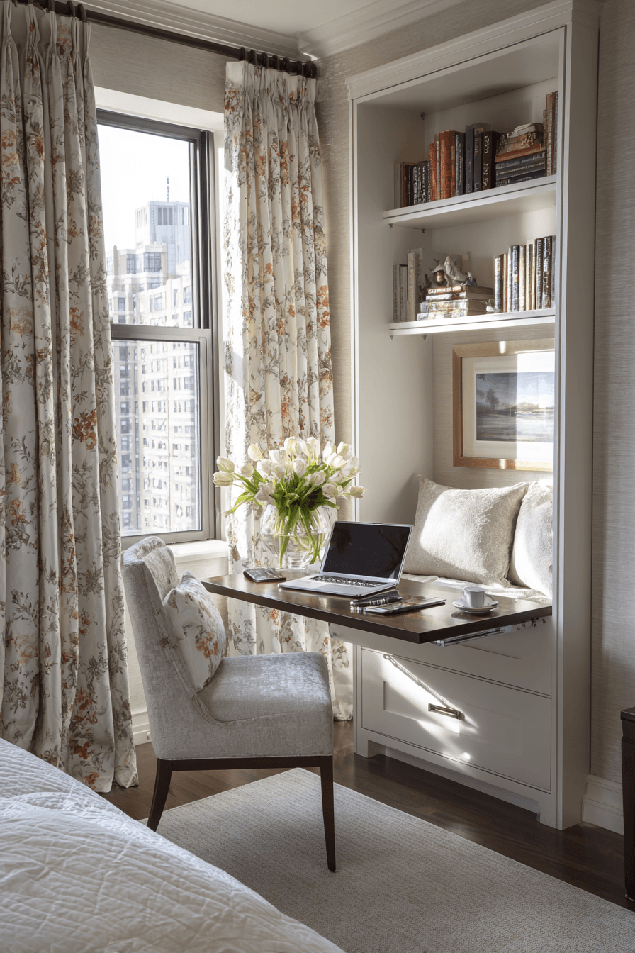 23 hidden desk space design