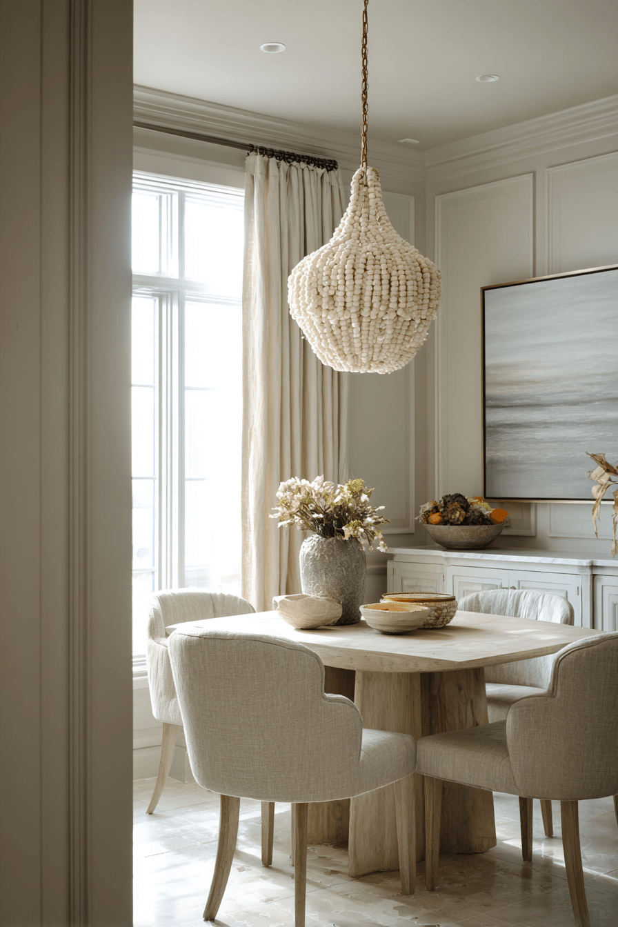 23 mono tone dining style