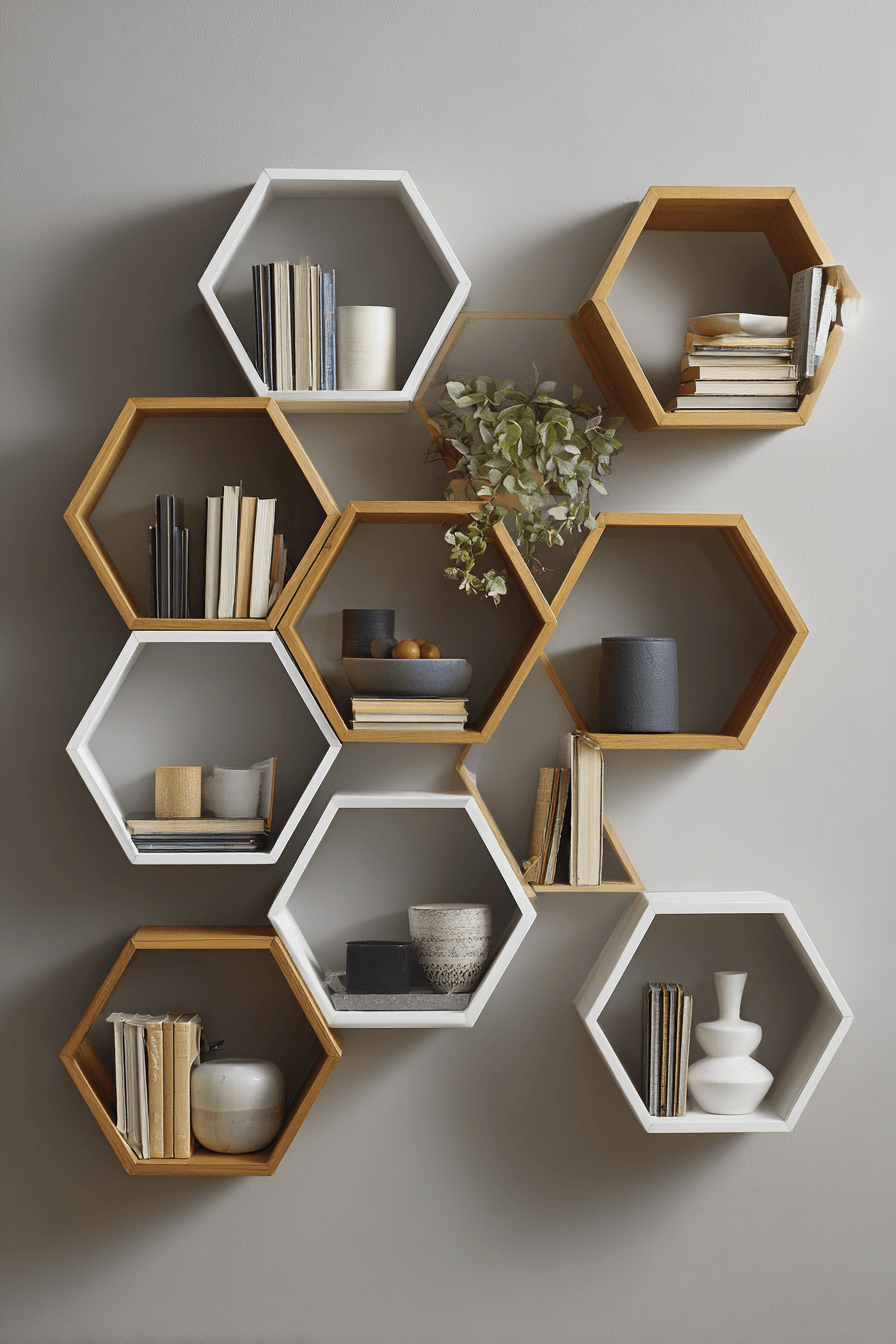 23 statement shelf shape design