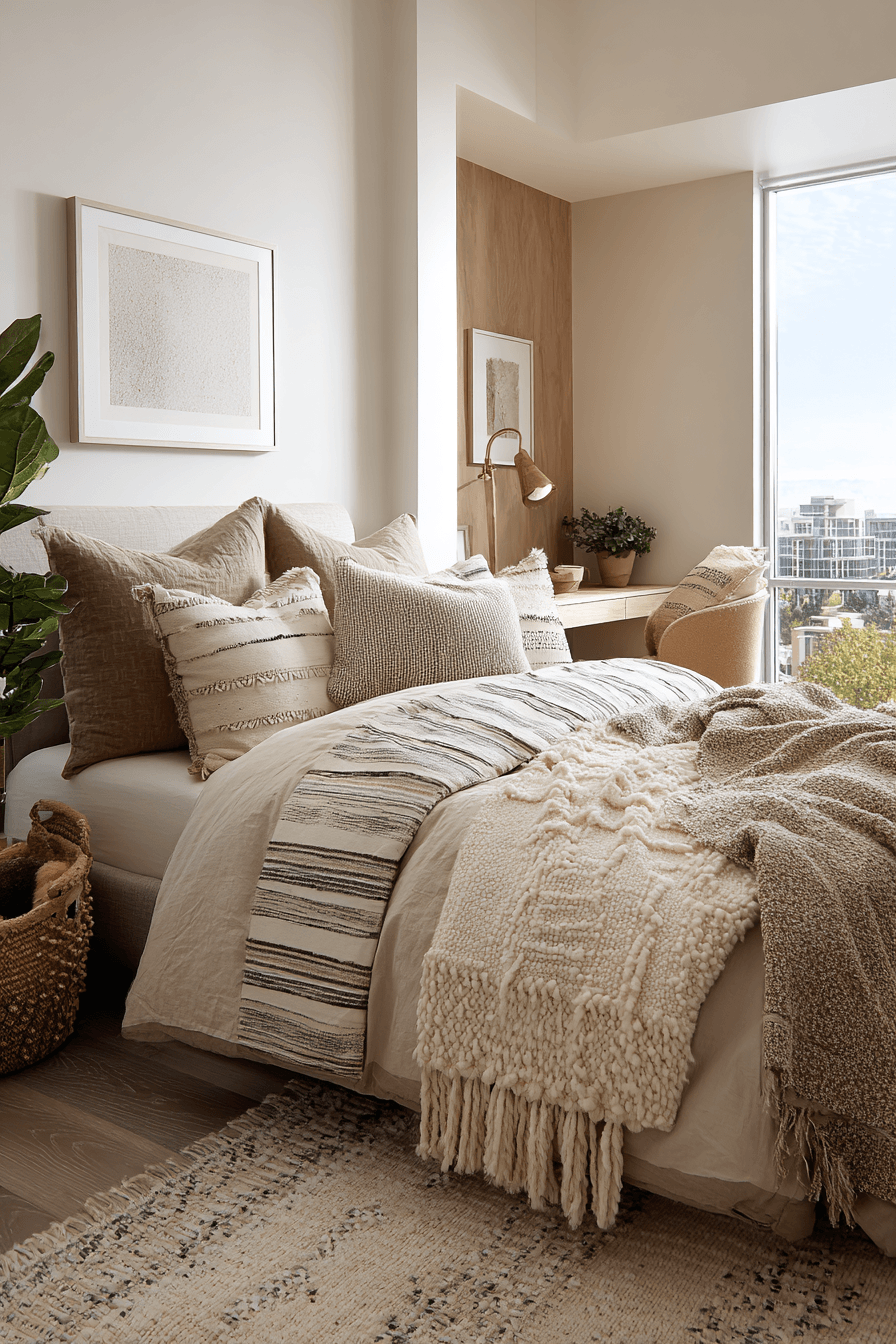 23 warm textured comfort room