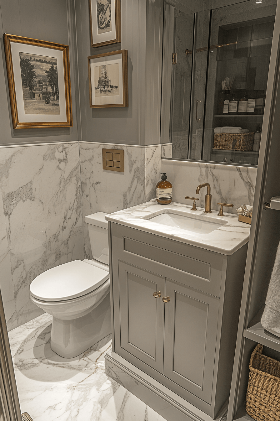 24 classic marble quiet