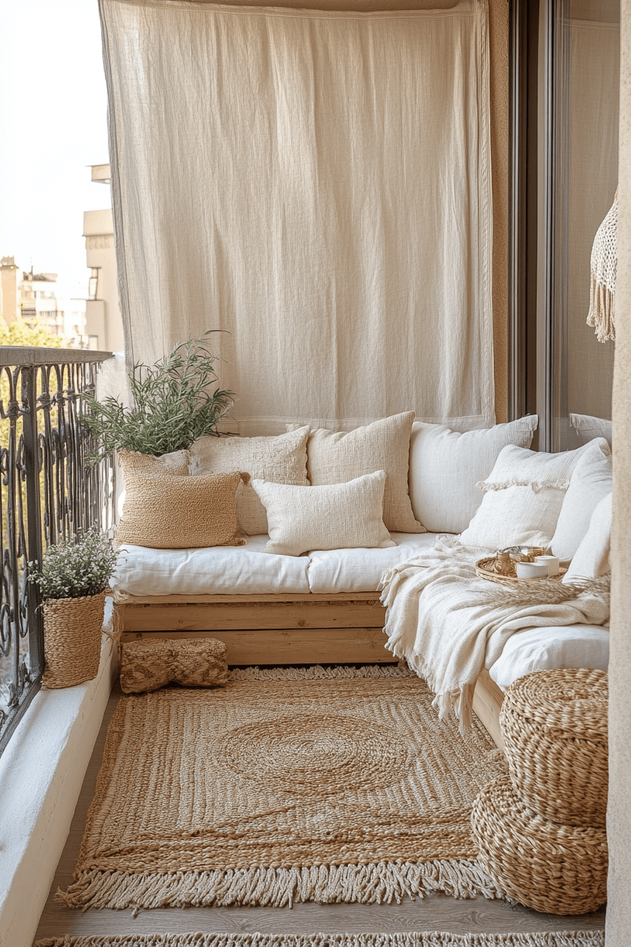 24 everyday cozy balcony setup