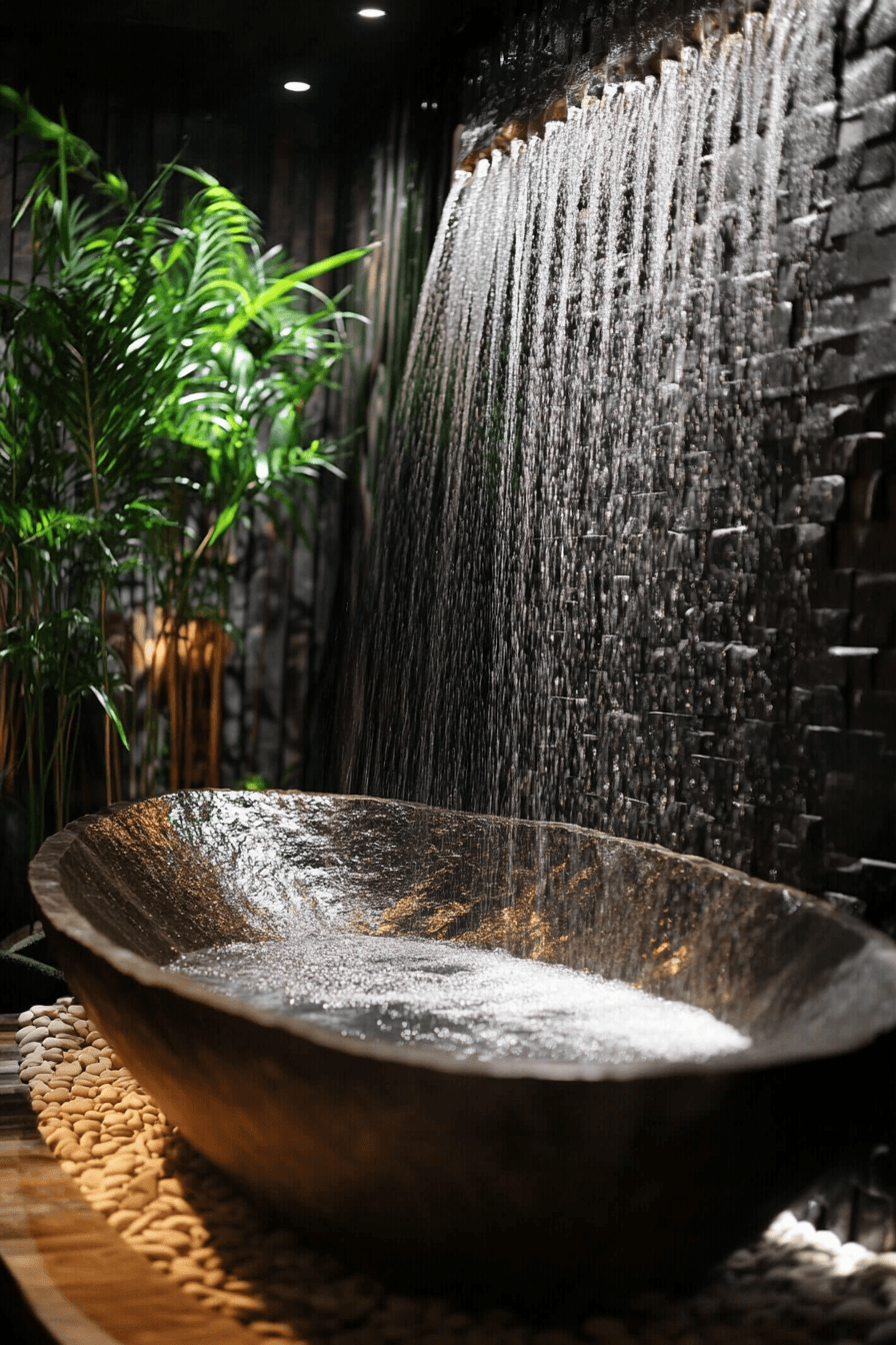 24 flowing water calm retreat