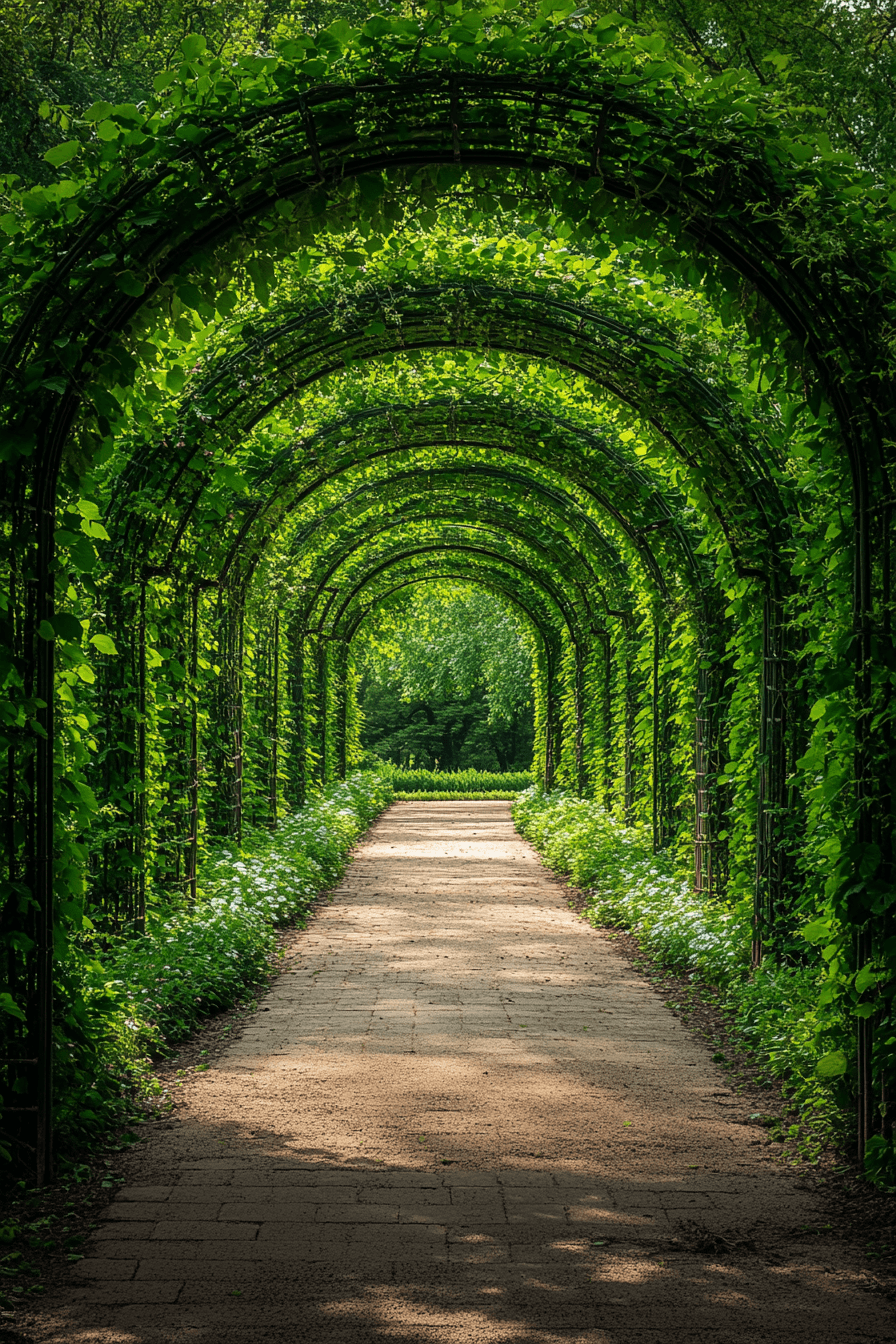 24 hidden tunnel garden walkways