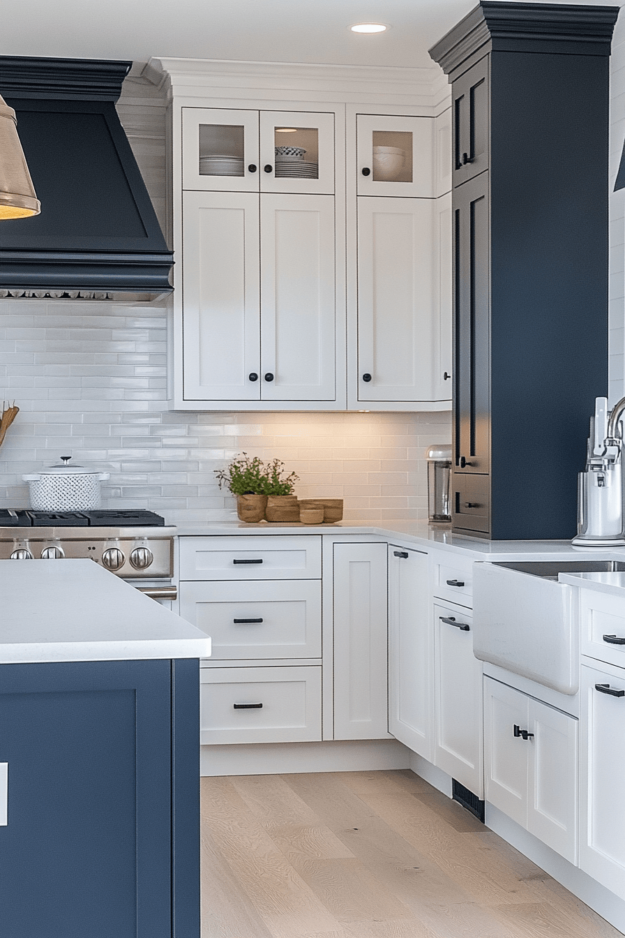 24 high contrast modern kitchen