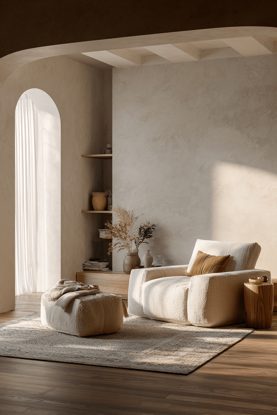 24 private restful living area