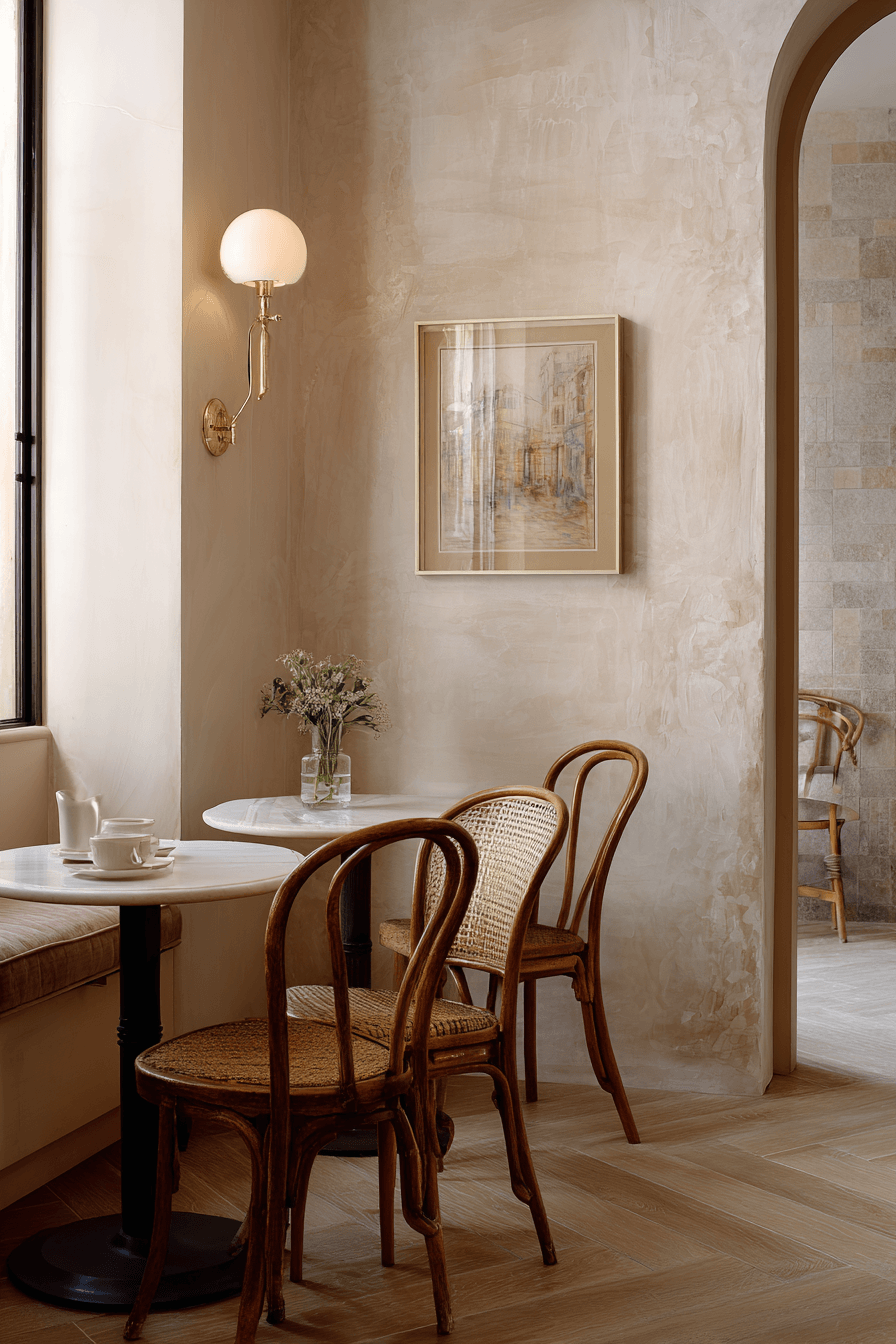 25 cafe comfort dining corner