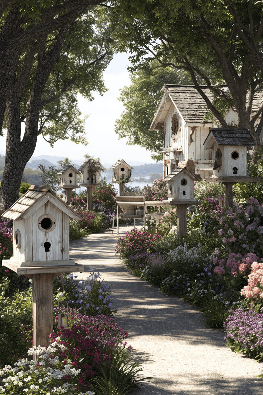 25 charming garden birdhouses