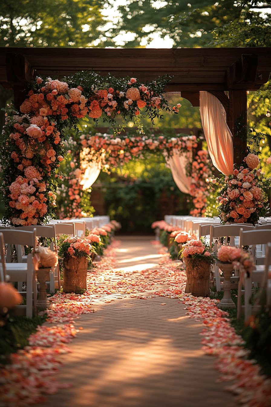 25 stylish event garden arbors