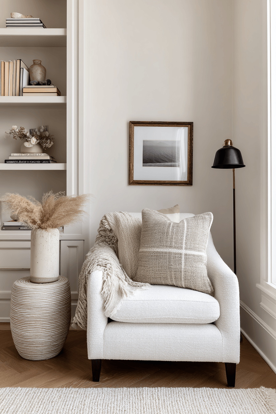 26 monochrome quiet calm nook