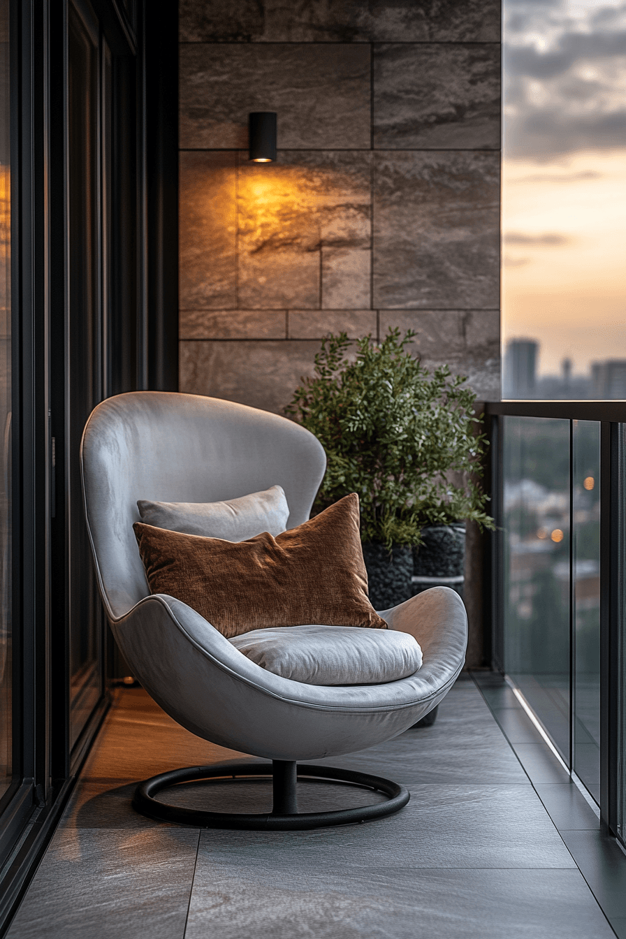 27 luxury styled balcony corner