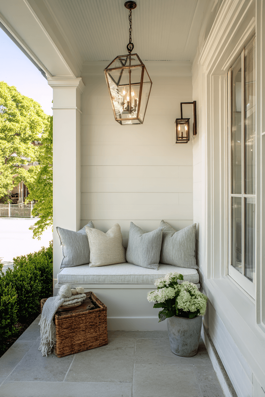 27 polished porch finish design