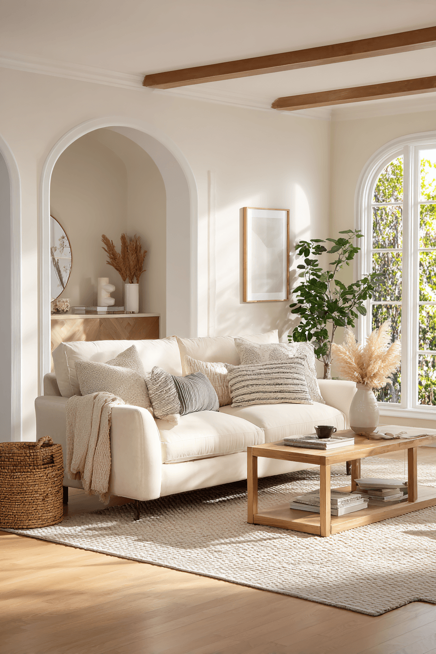 3 simple clean living space