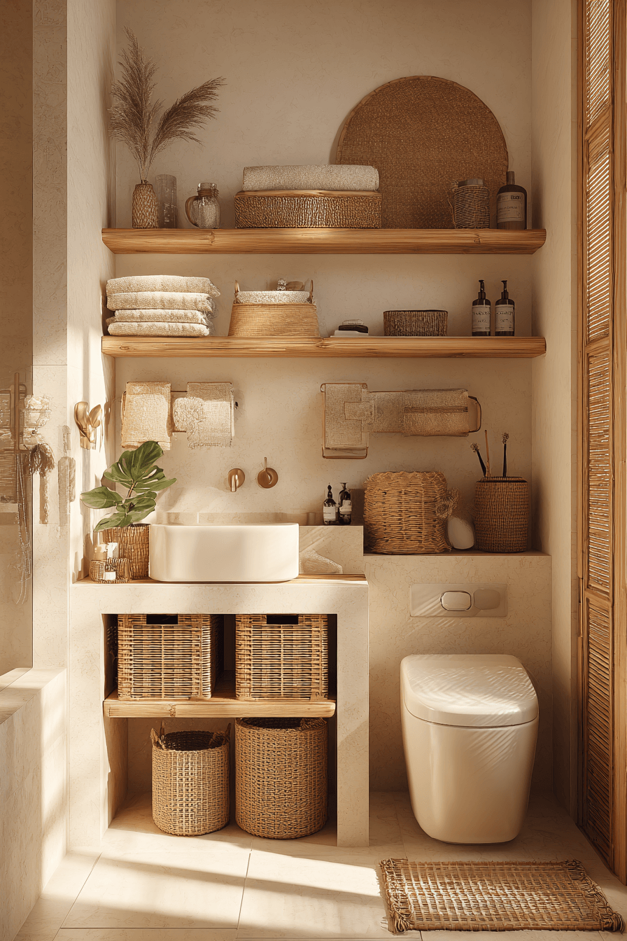 4 bamboo flow bath room