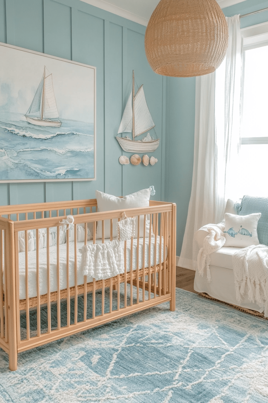 4 breezy shoreline baby nook