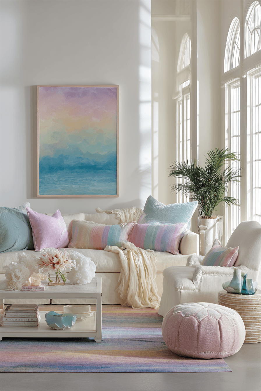 4 dreamy soft coastal colors