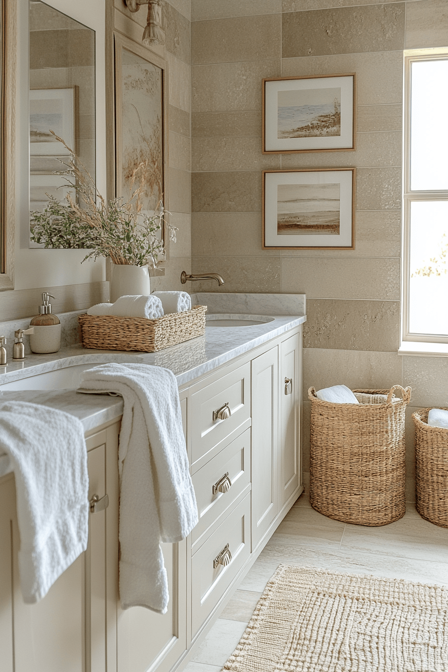 4 muted sand palette room