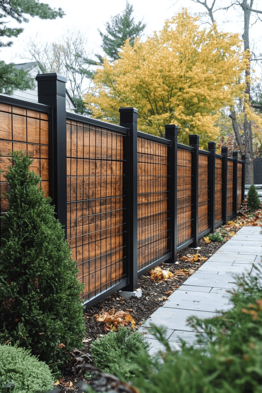 4 natural metal fusion fence