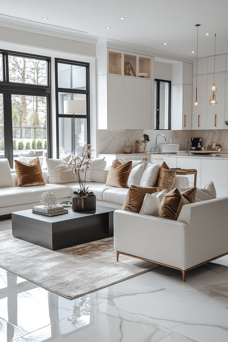 4 polished reflective surface styling