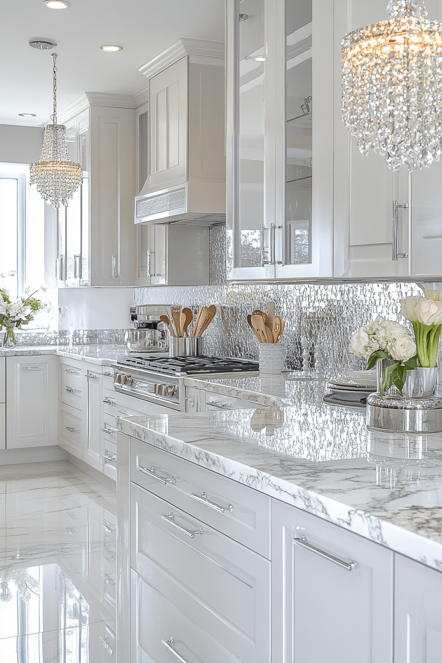 5 ivory crystal elegant granite