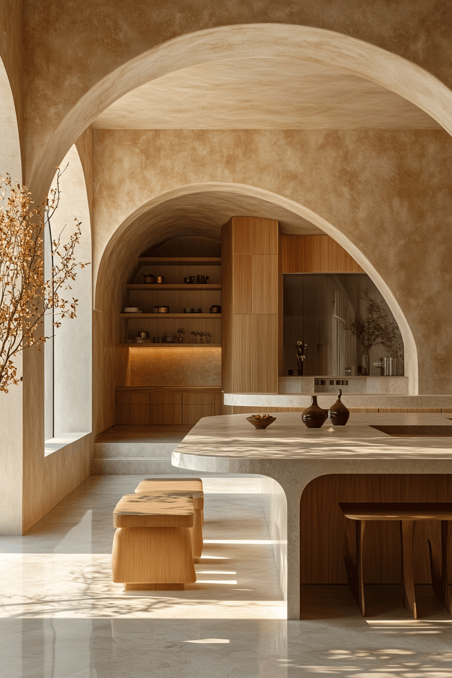 5 rounded comfort kitchen design