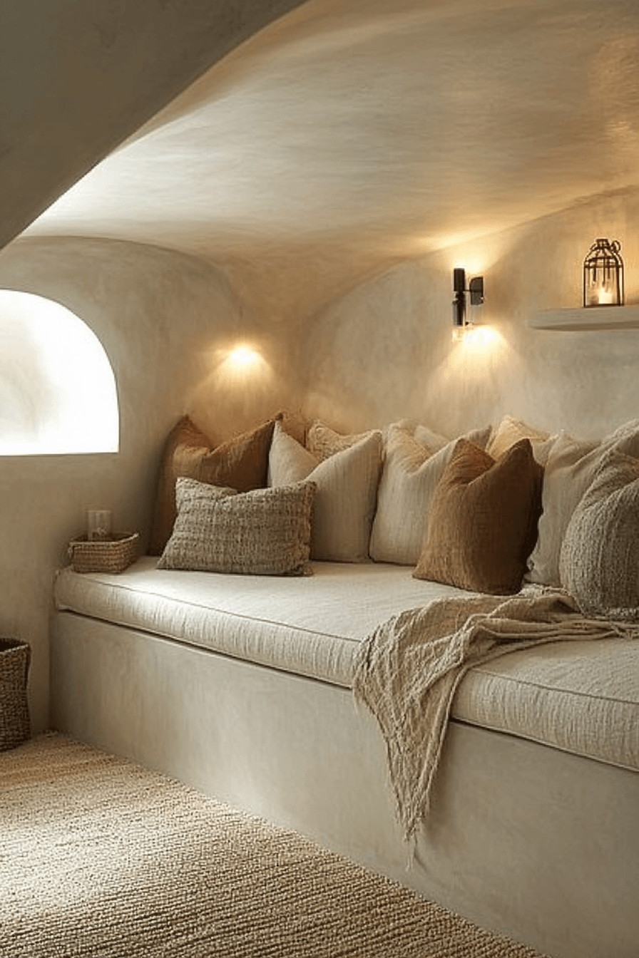 5 soft lighting basement retreat