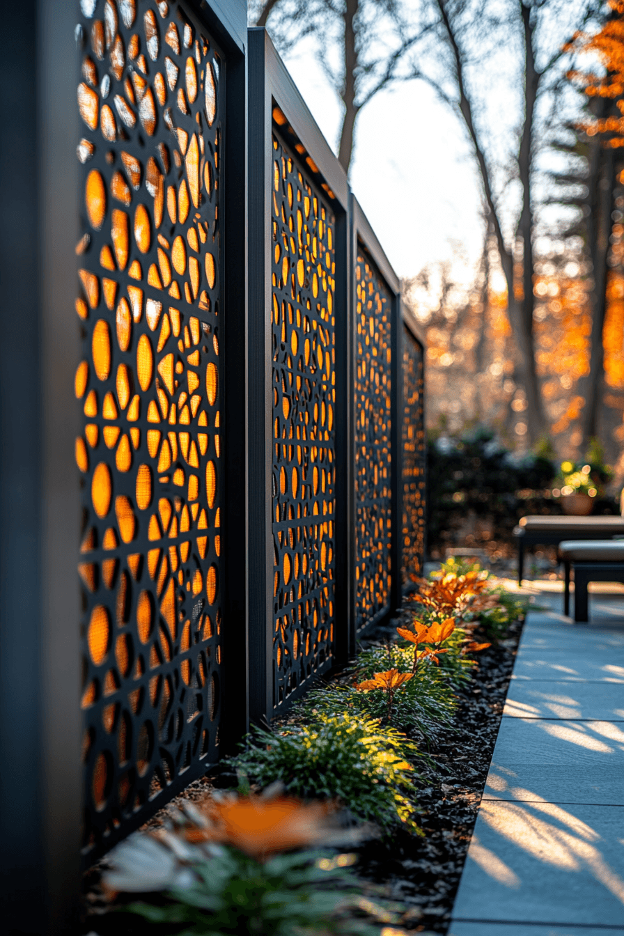 5 stylish outdoor screen fencing