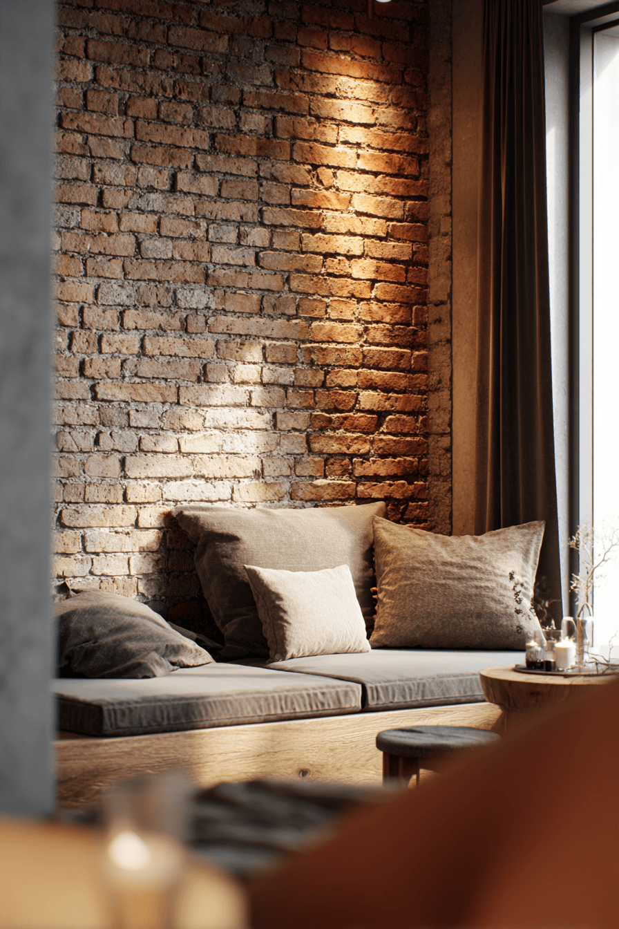 6 brick cozy urban escape