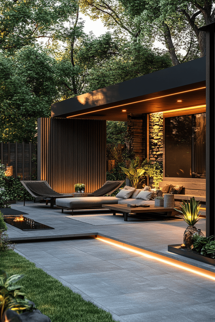 6 composite slat fence upgrade