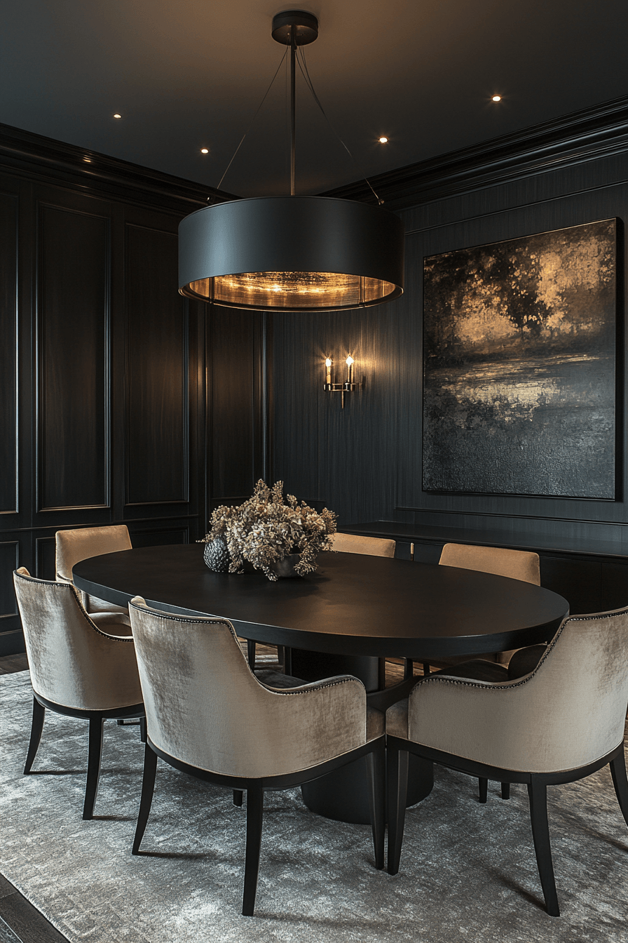 6 muted cozy dining atmosphere