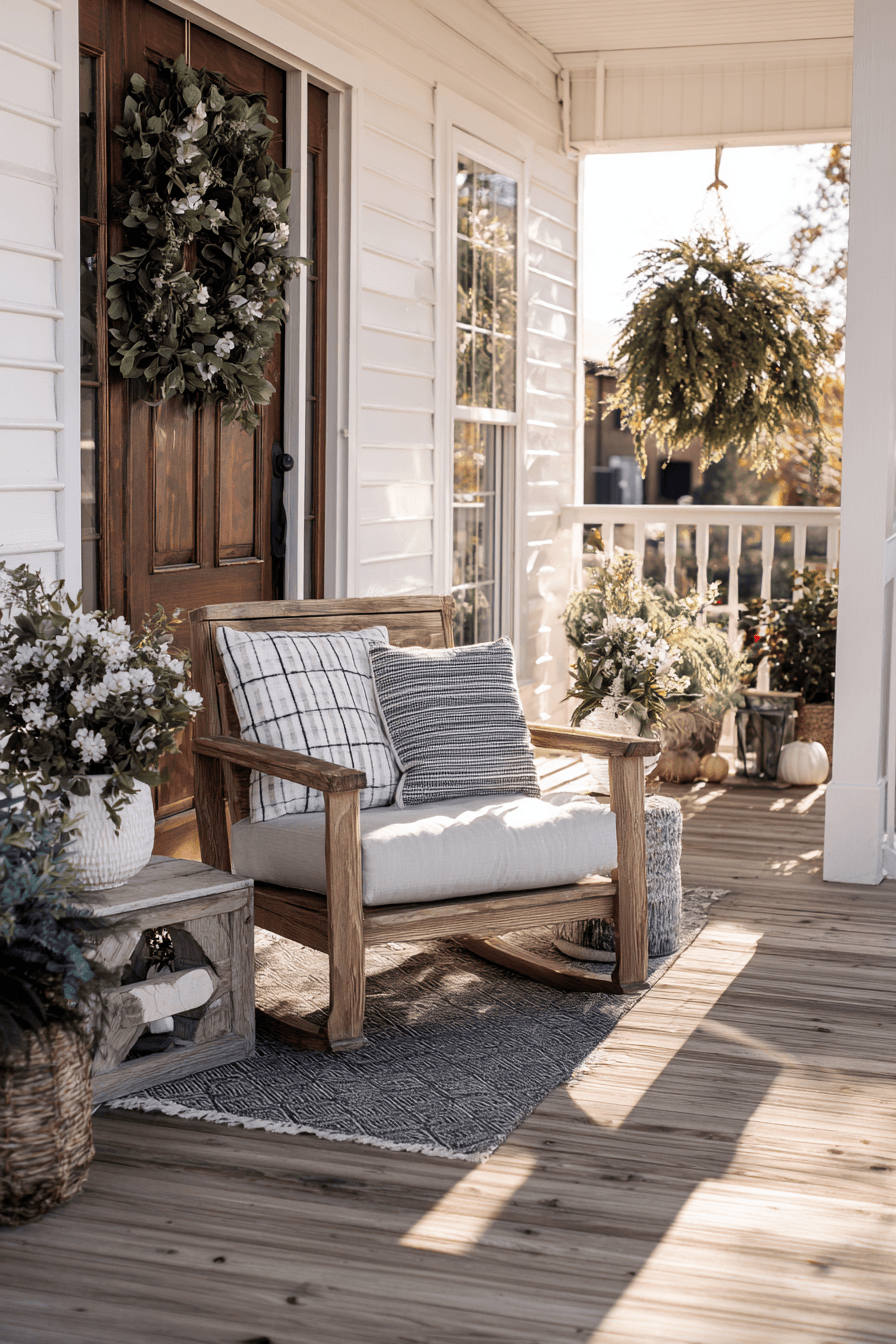 6 seasonal entry porch styling