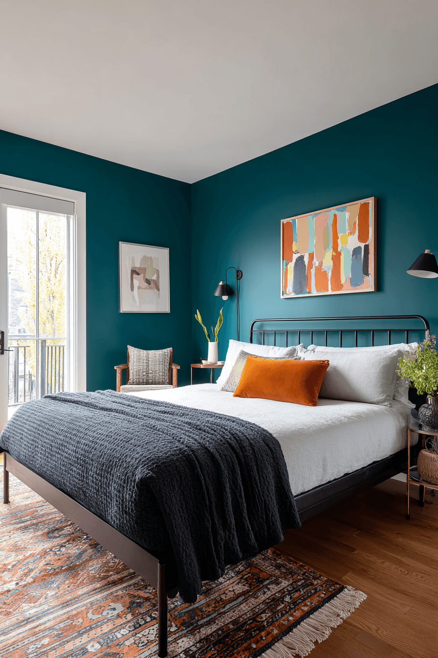 6 vibrant personality guest space