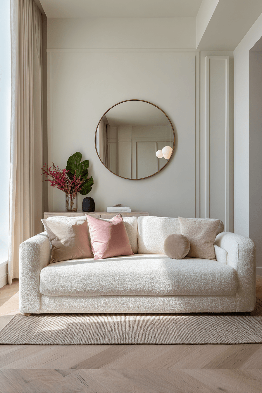 6 warm taupe cozy living