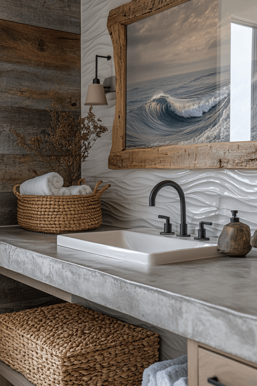 7 earthy coastal texture retreat
