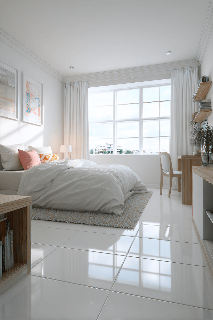 7 fresh bright simple space