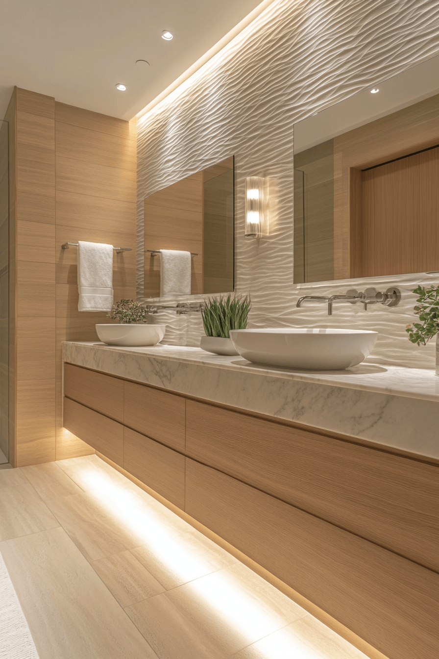 7 modern floating vanity style